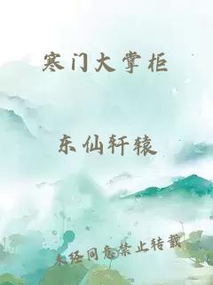 寒門大掌柜
