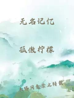 無(wú)名記憶