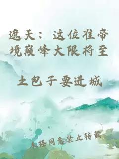 遮天：這位準(zhǔn)帝境巔峰大限將至