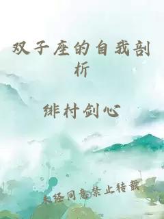 雙子座的自我剖析