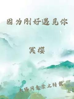 因為剛好遇見你